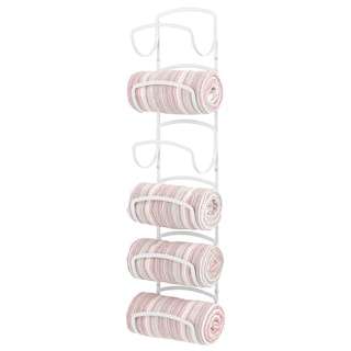 Foto 1 | Foto 1 | Soporte Para Toallas Mdesign Hyde Collection 6 Niveles Acero Blanco - Venta Internacional.