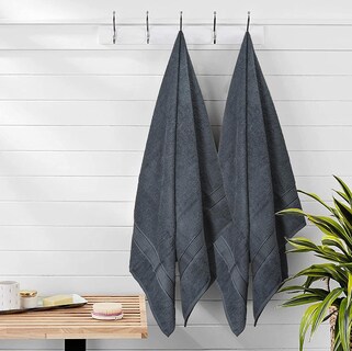 Foto 4 | Foto 4 | Toalla B.kind & Beyond Gamuza Gris Oxford Light Cotton Medio Baño