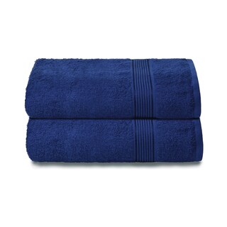 Foto 1 | Foto 1 | Toalla B.kind & Beyond Gamuza Azul Marino Light Cotton Medio Baño
