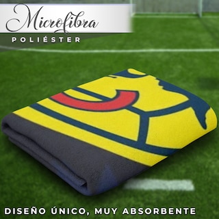 Foto 2 | Foto 2 | Toalla de Baño NubiSuave Infantil Microfibra Suave Futbol Equipo Niño