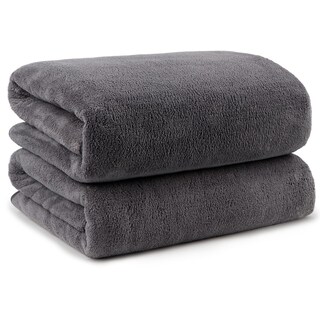 Foto 1 | Foto 1 | Toallas De Baño Orighty De Microfibra, Paquete De 2 Unidades, 70 X 140 Cm, Color Gris - Venta Internacional.