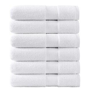 Foto 1 | Foto 1 | Juego De Toallas Bath Lane Linen, Color Blanco, 100% Algodón, 6 Piezas - Venta Internacional.