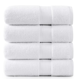Foto 1 | Foto 1 | Juego De Toallas De Baño Lane Linen, Lujosas, Blancas, 100% Algodón, 4 Unidades - Venta Internacional.
