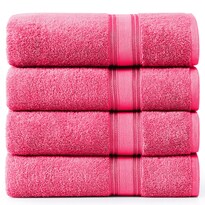 Juego De Toallas De Baño Lane Linen Luxury 100% Algodón Rosa (70 X 140 Cm) X4 - Venta Internacional.