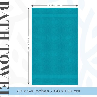 Foto 4 | Foto 4 | Juego De Toallas De Baño, Color Blanco, Clásico, Lujoso, 700 G/m², Algodón, 4 Unidades - Venta Internacional.