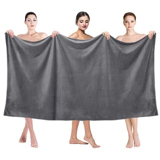 Foto 2 | Foto 2 | Toallas De Baño Jml, Toallas De Baño De Microfibra, Paquete De 2 Unidades, 35 X 70 Cm, Color Gris - Venta Internacional.