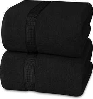 Foto 1 | Foto 1 | Toalla De Baño Utopia Towels Luxurious Jumbo, 100% Algodón, 600 G/m², Negra - Venta Internacional.