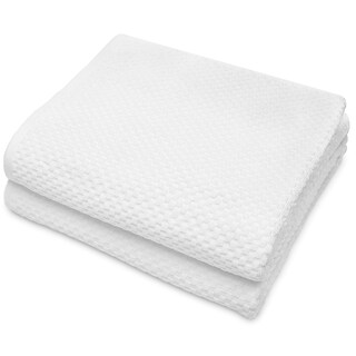 Foto 1 | Foto 1 | Toallas De Baño Cotton Craft Euro Spa Luxury Waffle Weave X2 - Venta Internacional.