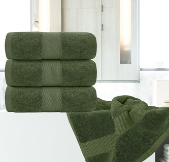 Foto 7 | Foto 7 | Juego De Toallas De Baño, Color Blanco, Clásico, Lujoso, 700 G/m², Algodón, 4 Unidades - Venta Internacional.