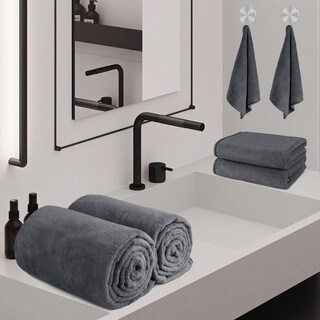 Foto 3 | Foto 3 | Juego De Toallas Orighty Soft & Lightweight Para 2 Baños, 2 Manos Y 2 Lavados - Venta Internacional.