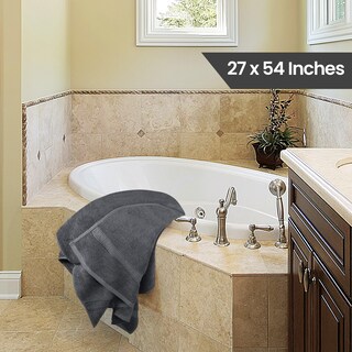 Foto 3 | Foto 3 | Juego De Toallas De Baño Utopia Towels, Paquete De 4, 100% Algodón, 600 G/m² (gris) - Venta Internacional.