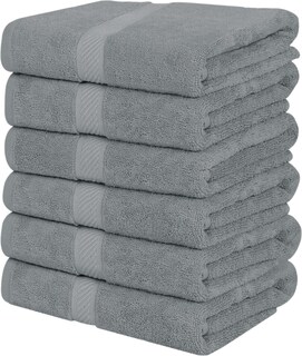 Foto 1 | Foto 1 | Juego De Toallas De Baño Utopia Towels, Paquete De 6, 100% Algodón Hilado En Anillos - Venta Internacional.