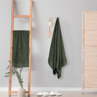 Foto 4 | Foto 4 | Juego De Toallas De Baño Glamburg De Gran Tamaño, 100% Algodón, 70 X 140 Cm, Paquete De 2 - Venta Internacional.