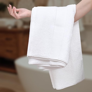 Foto 7 | Foto 7 | Toallas De Baño Wealuxe, Algodón Blanco, 24 X 50 Cm, Paquete De 6 - Venta Internacional.