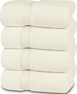 Foto 1 | Foto 1 | Juego De Toallas De Baño Utopia Towels, 100% Algodón Hilado En Anillos, 600 G/m², Paquete De 4 - Venta Internacional.