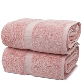Foto 1 | Foto 1 | Toallas De Baño Chakir Turkish Linens 100% Algodón Rosa (90 X 180 Cm) - Venta Internacional.