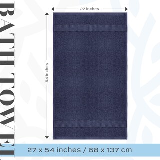 Foto 4 | Foto 4 | Juego De Toallas De Baño, Color Blanco, Clásico, Lujoso, 700 G/m², Algodón, 4 Unidades - Venta Internacional.