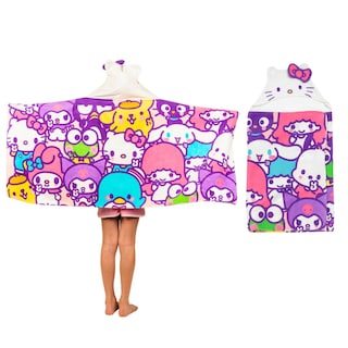 Foto 1 | Foto 1 | Toalla Con Capucha Franco Hello Kitty & Friends Kids 60x120 Cm - Venta Internacional.