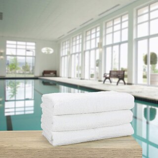 Foto 4 | Foto 4 | Toalla Blanca Arkwright Para Baño Y Gimnasio, 100% Algodón, 22 X 44 Cm, Paquete De 6 - Venta Internacional.