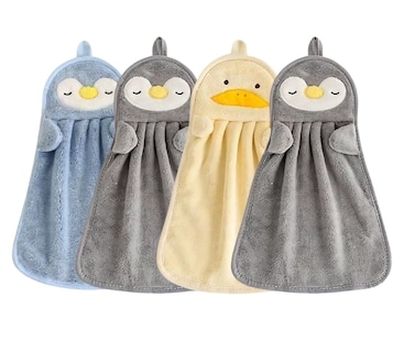 Foto 1 | Foto 1 | Toallas De Manos Secado Absorbente 4 Pzs, Pinguino