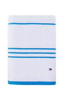 Foto 1 | Foto 1 | Toalla De Baño Tommy Hilfiger Modern American Stripe 100% Algodón - Venta Internacional.