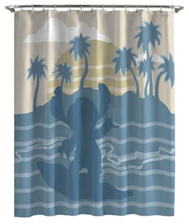 Foto 1 | Foto 1 | Cortina De Ducha Jay Franco Disney Lilo And Stitch 178 X 183 Cm - Venta Internacional.