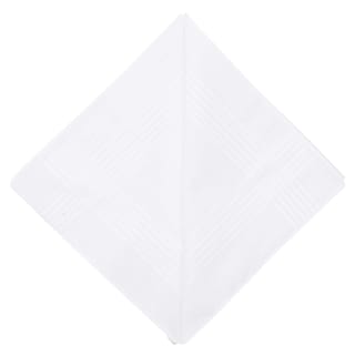 Foto 6 | Foto 6 | Paquete De 12 Pañuelos Perry Ellis, 100% Algodón, Color Blanco, 16 X 16 Cm - Venta Internacional.