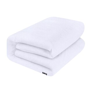 Foto 1 | Foto 1 | Toalla De Baño Grande Completo 100% Algodón Suave Belug Color Blanco Liso Blanco