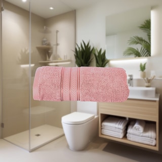 Foto 2 | Foto 2 | Toalla Medio Baño Encanto Rose Light Poliéster Concord
