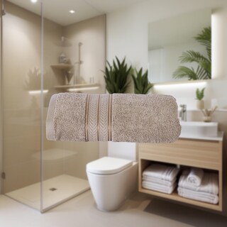 Foto 2 | Foto 2 | Toalla Medio Baño Encanto Gris Light Poliéster Concord