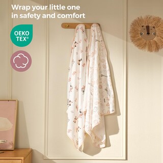 Foto 4 | Foto 4 | Toalla Para Bebé Momcozy Best Wishes Con Capucha, Suave Y Absorbente - Venta Internacional.