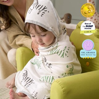 Foto 4 | Foto 4 | Toalla Para Bebé Momcozy Best Wishes Con Capucha, Suave Y Absorbente - Venta Internacional.