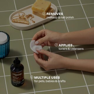 Foto 5 | Foto 5 | Cotton Rounds Cliganic Premium 100% Algodón Puro (500 Unidades) - Venta Internacional.
