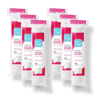 Foto 1 | Foto 1 | Cotton Rounds Medline Simply Soft Premium 100% Algodón X600 - Venta Internacional.