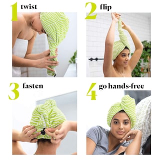 Foto 4 | Foto 4 | Toalla De Microfibra Devacurl Devatwist Anti-frizz - Venta Internacional.