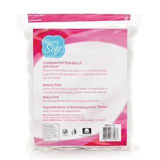 Foto 3 | Foto 3 | Bolas De Algodón Medline Simply Soft Premium 100% Algodón 600 - Venta Internacional.