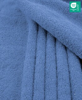 Foto 2 | Foto 2 | Toalla De Baño American Soft Linen Azul Eléctrico 100% Algodón - Venta Internacional.