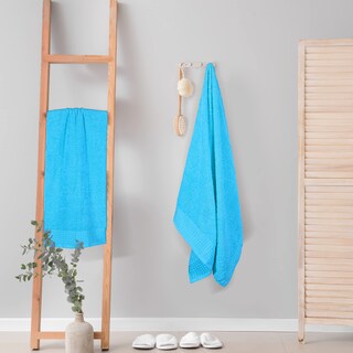 Foto 4 | Foto 4 | Juego De Toallas De Baño Glamburg 100% Algodón 70 X 140 Cm Azul Turquesa - Venta Internacional.