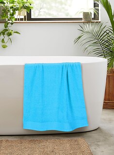 Foto 5 | Foto 5 | Juego De Toallas De Baño Glamburg 100% Algodón 70 X 140 Cm Azul Turquesa - Venta Internacional.