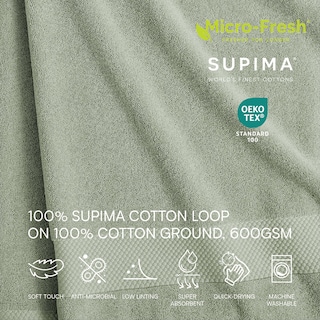 Foto 3 | Foto 3 | Toalla De Baño Lacoste Heritage 100% Algodón Supima Aloe 76x137 Cm - Venta Internacional.