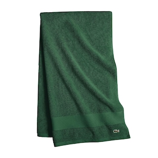 Foto 1 | Foto 1 | Toalla De Baño Lacoste Heritage 100% Algodón Supima Color Verde Cocodrilo - Venta Internacional.