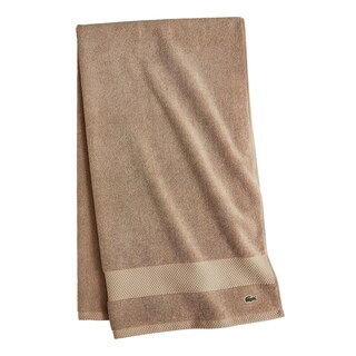 Foto 4 | Foto 4 | Toalla De Baño Lacoste Heritage 100% Algodón Arena Supima 76 X 137 Cm - Venta Internacional.