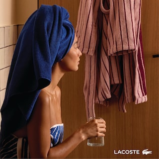 Foto 5 | Foto 5 | Toalla De Mano Lacoste Heritage 100% Algodón Supima Meteorite - Venta Internacional.