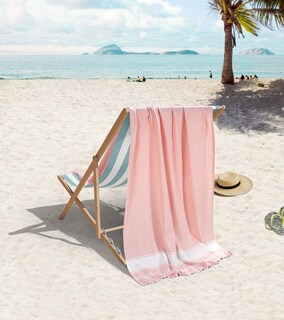 Foto 2 | Foto 2 | Paquete De 4 Toallas De Playa Lane Linen De Gran Tamaño, De Secado Rápido, 39 X 71 Cm - Venta Internacional.
