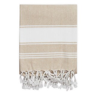 Foto 7 | Foto 7 | Toalla De Playa Lane Linen, Grande, 39 X 71 Cm, Paquete De 2 Unidades, Color Beige Turco - Venta Internacional.