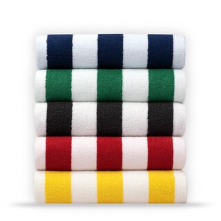 Foto 5 | Foto 5 | Toalla De Playa Lane Linen, Tamaño Grande, 100% Algodón, 2 Unidades, Color Rojo - Venta Internacional.
