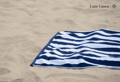 Foto 2 | Foto 2 | Toalla De Playa Lane Linen 100% Algodón De Gran Tamaño 36 X 72 Cm, Paquete De 2 - Venta Internacional.