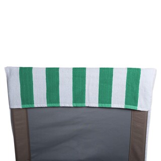 Foto 2 | Foto 2 | Toalla Para Sillón De Playa Dii Stripe, 26 X 82 Cm, Color Verde Esmeralda - Venta Internacional.