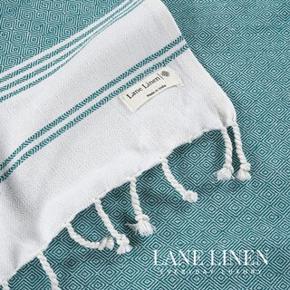 Foto 6 | Foto 6 | Toalla De Playa Lane Linen De Gran Tamaño Prelavada 39 X 71 Cm Paquete De 6 - Venta Internacional.