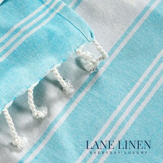 Foto 4 | Foto 4 | Juego De Toallas Turcas Lane Linen Paquete De 6 Toallas De Playa 100 X 180 Cm - Venta Internacional.